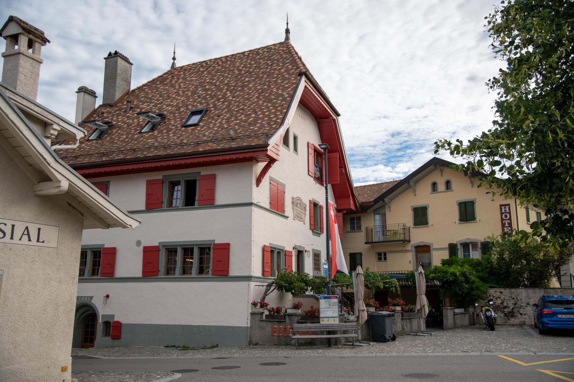 Hotel De La Place Vevey Exterior foto